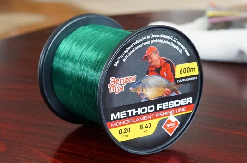 Fir Monofilament Benzar Method Feeder Teflon Dark Green 300m 2 800x800